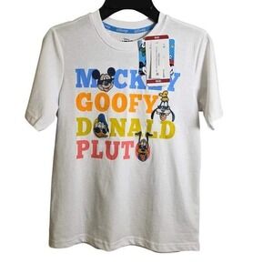 Disney Mickey & Friends Kids Tee Size XL 14/16 NWT Character Shirt